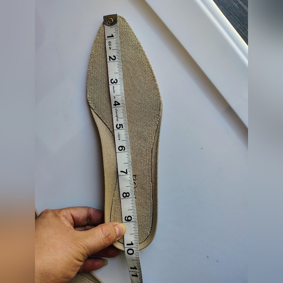 Rothy's women's the almond demi in vibrant melon super comfortable slip-on flats - Picture 11 of 13